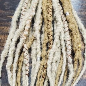 Synthetic dreadlock extensions